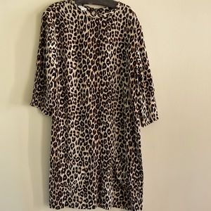 Equipment Ladies Size Small Leopard Dress SO CUTE EUC Like New!